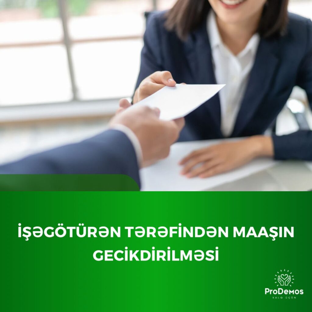 Isegoturen terefinden maasin gecikdirilmesi